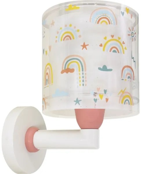 Dalber 41199 - Detská nástenná lampa RAINBOW 1xE27/15W/230V pestrofarebná