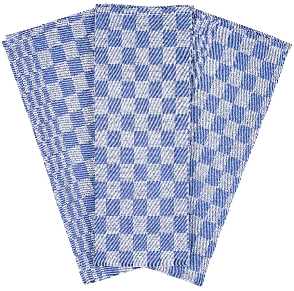 4Home Uterák pracovný Cube blue 50 x 90 cm, sada 3 ks