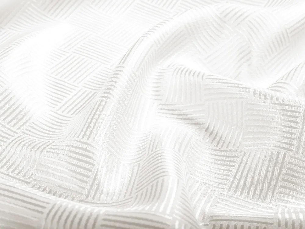 Biante Dekoračný záves Milano TF-049 - smotanový 150x140 cm
