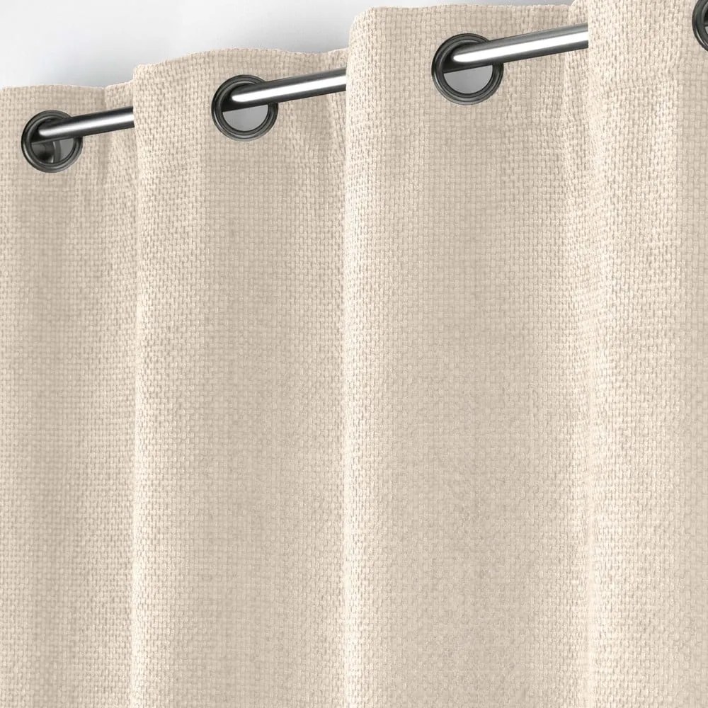 Béžový záves zo ženilky 140x260 cm Leo – douceur d'intérieur
