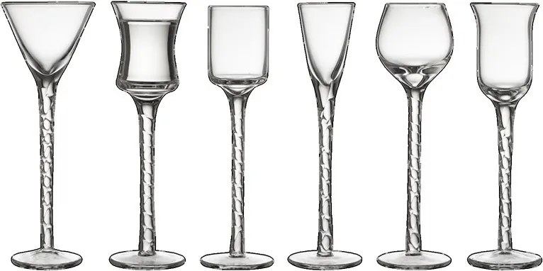Lyngby Glas Rom sada pohárov na panáky