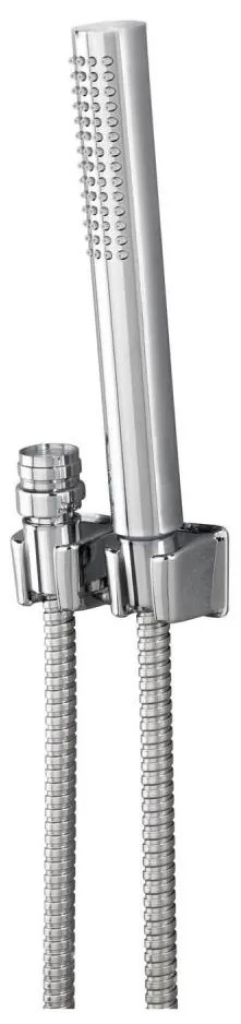 WENKO 81340100 - Sprcha DUO 170 x 2,7 cm, lesklý chróm/strieborná/šedá