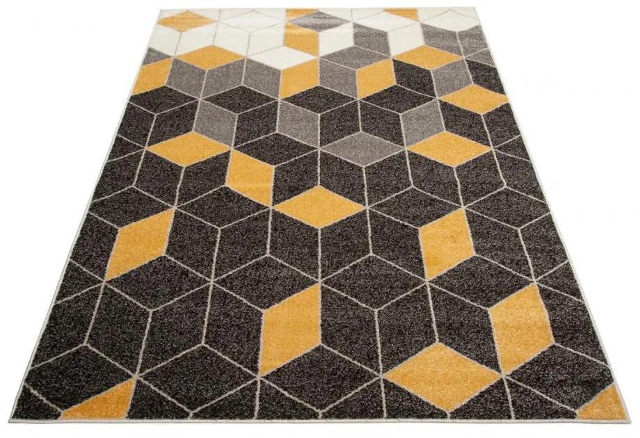 Kusový koberec Brevis hnedožltý 120x170cm