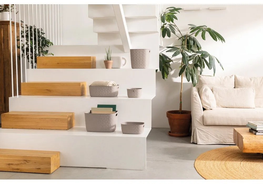 Úložné plastové košíky v súprave 2 ks 19x19x11 cm Softex – Curver