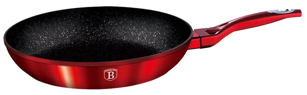 Panvica BerlingerHaus 30 cm Burgundy Metallic Line BH-1254