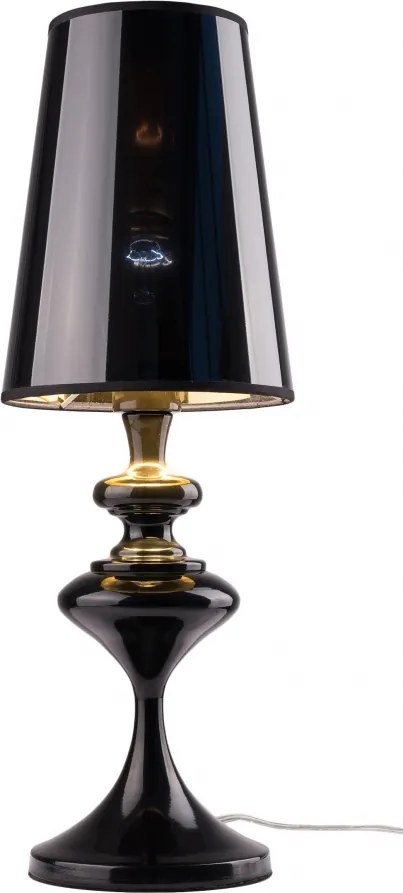 ALASKA | luxusná stolná lampa Farba: Čierna