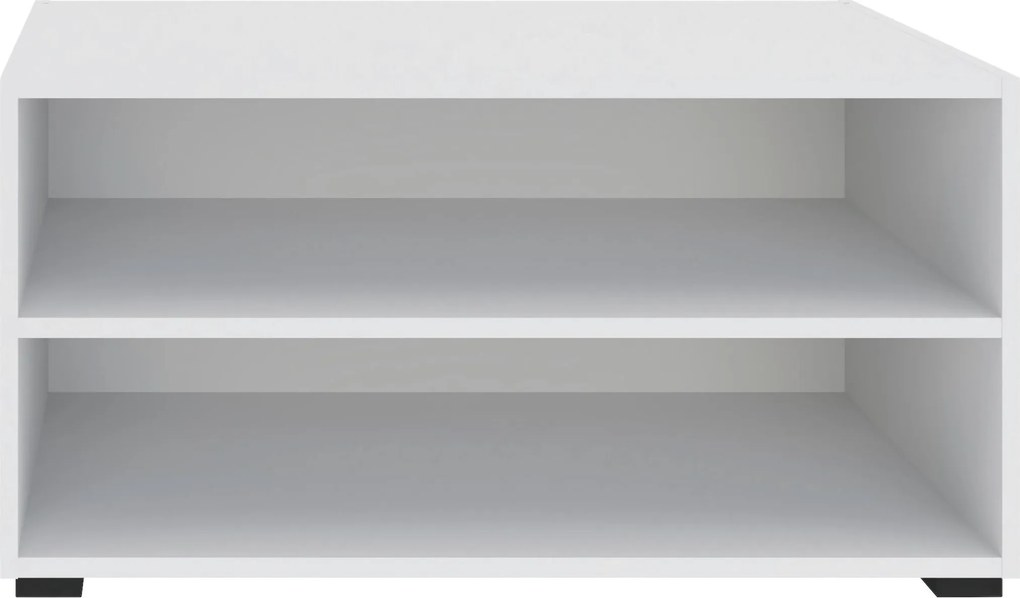 XXXLutz REGÁL, biela, 91/45/40 cm Hom`in - Skrine - 002647010005