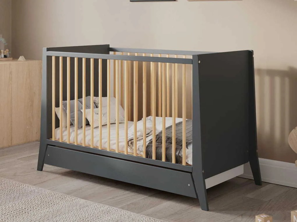 Ourbaby Cosmo bed čierna