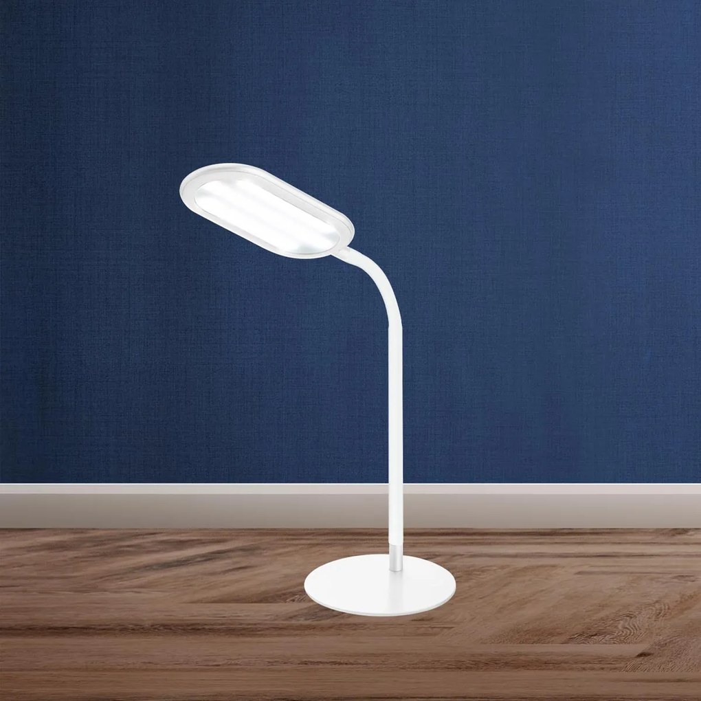 Weltbild Stolná lampa Slimline, biela