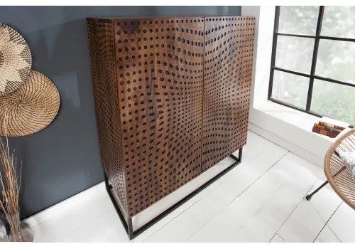 Komoda 40052 100cm Illusion Drevo Mango - Komfort-nábytok