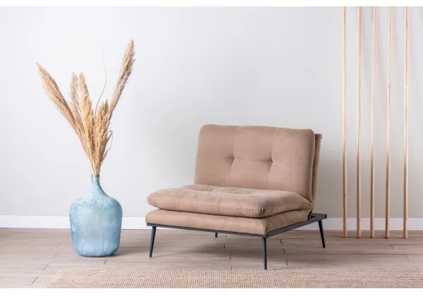 Rozkladacie kreslo SPEAKY hnedé