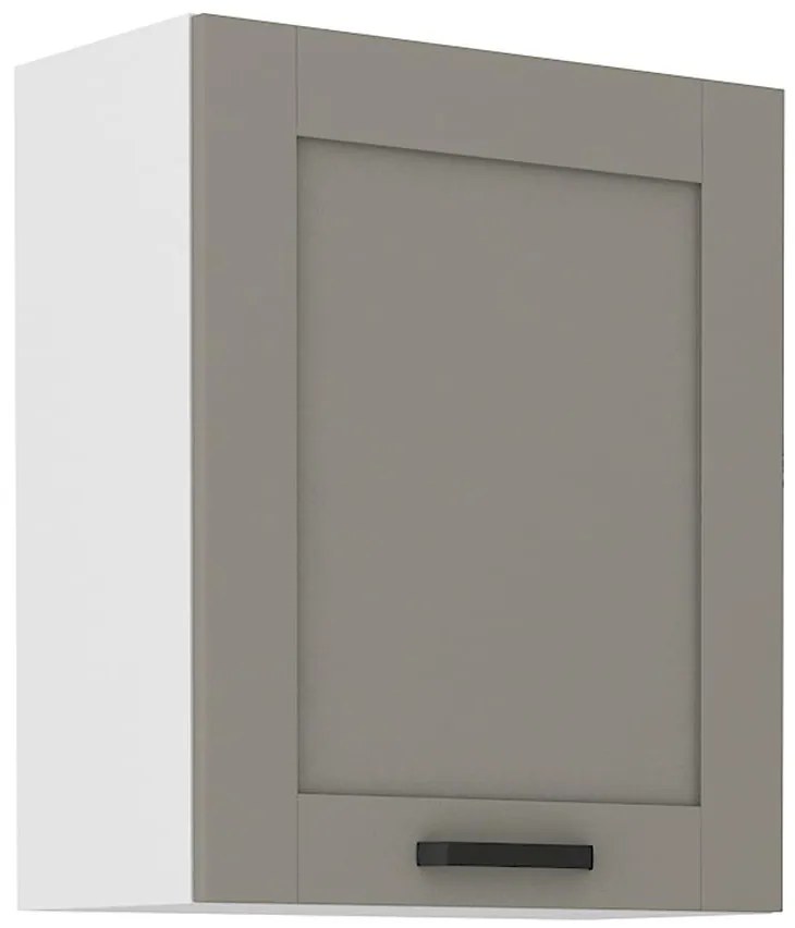 Kuchynská skrinka Luna claygrey/biela 60G-72 1F