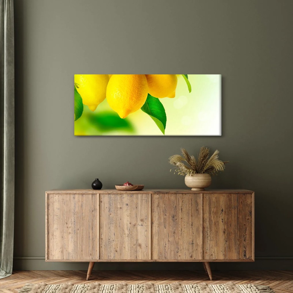 Obraz citrónov (120x50 cm)