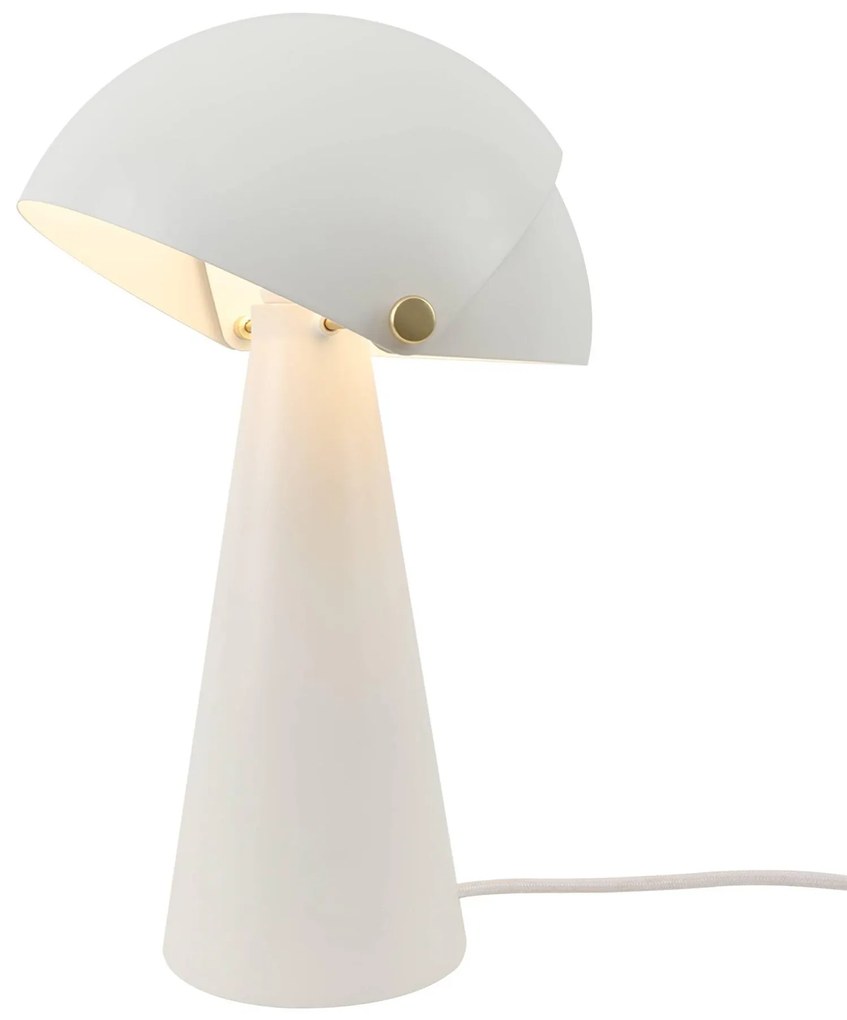 NORDLUX Stolná lampa na posteľ ALIGN, 1xE27, 25W, biela