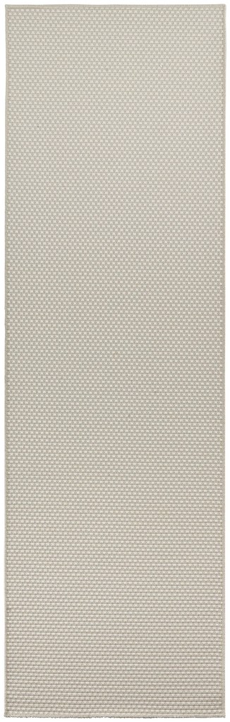 Behúň Nature 104270 Ivory – na von aj na doma, 80x250, biela, chodba / predsieň, BT Carpet