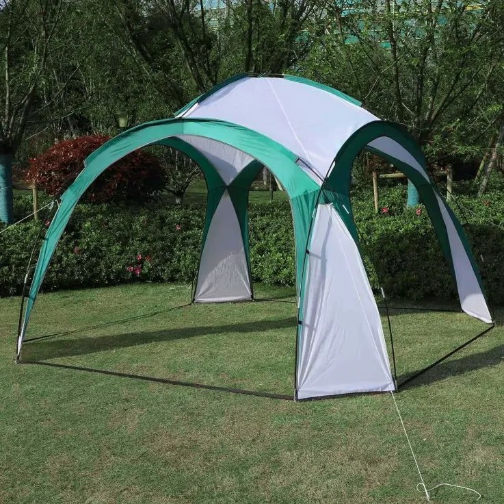 Pavilónový stan na záhradný piknik 3,5 x 3,5 m zelený
