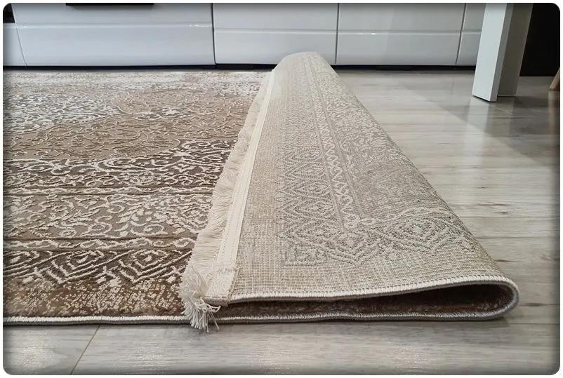 Dekorstudio Moderný koberec LUXESS vzor 20 Béžový Rozmer koberca: 140x190cm