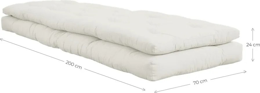 Rozkladacie kreslo s ľanovým poťahom Karup Design Buckle Up Linen