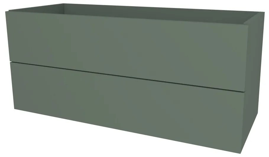 Mereo, Mereo Aira, kúpeľňová skrinka 121 cm, Multidecor, Zelená Verde, MER-CN793SZEV1