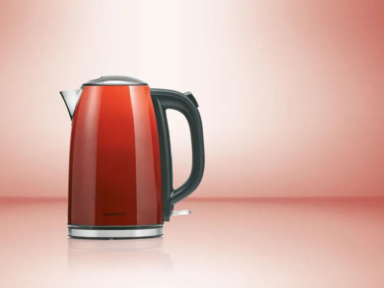 Silvercrest®  Kitchen Tools Rýchlovarná kanvica SWC 3100 B1, 1,7 l (červená)  (100343678)