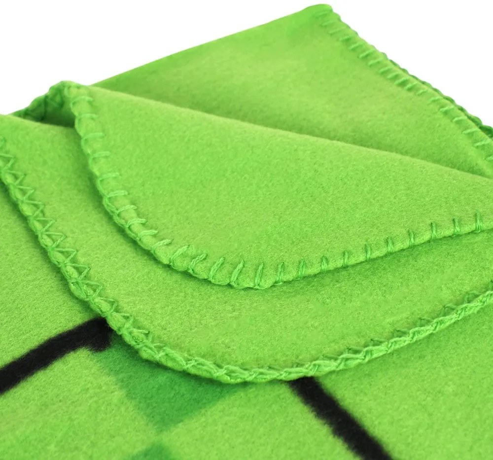 Jerry Fabrics Fleecová deka s motívom Minecraft - The Mobs | 100 x 150 cm