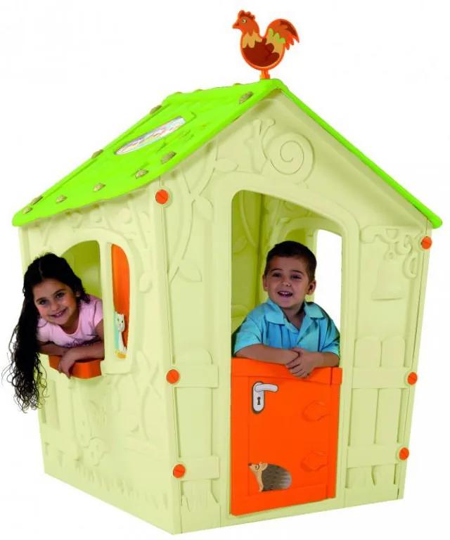 Detský hrací domček MAGIC PLAY HOUSE - béžový