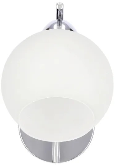 Nástenná lampa AMOS 1xE27/40W/230V lesklý chróm
