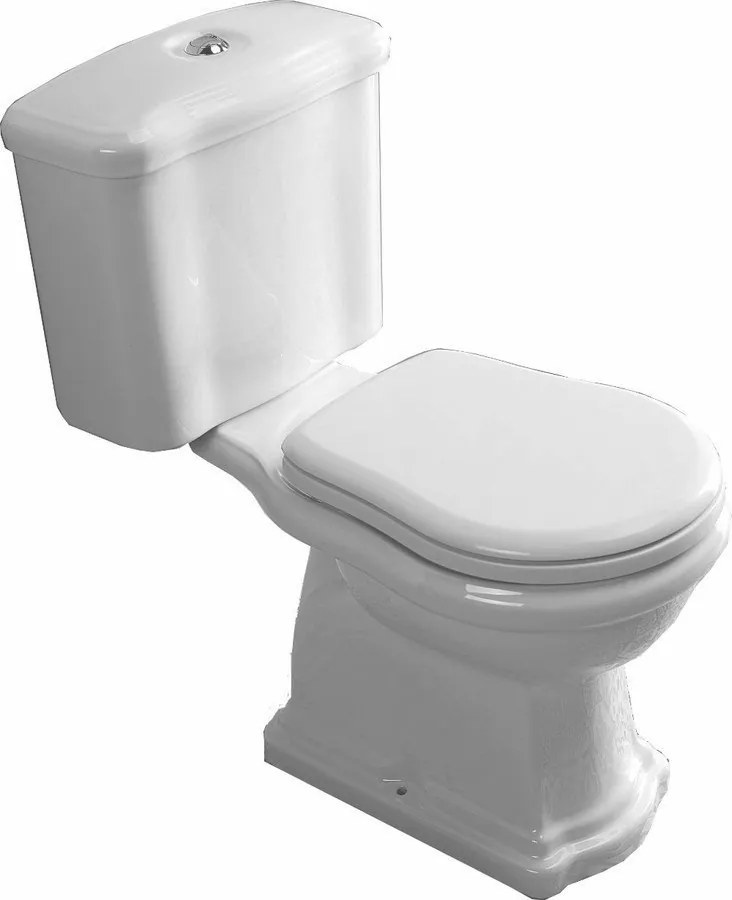 Kerasan Retro WCset01 kombi WC, spodný odpad