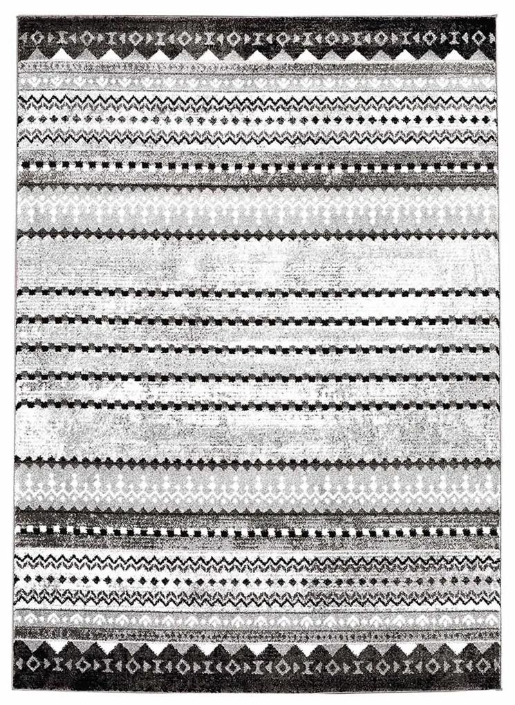 Dekorstudio Moderný koberec MODA SOFT sivý 1136 Rozmer koberca: 140x200cm