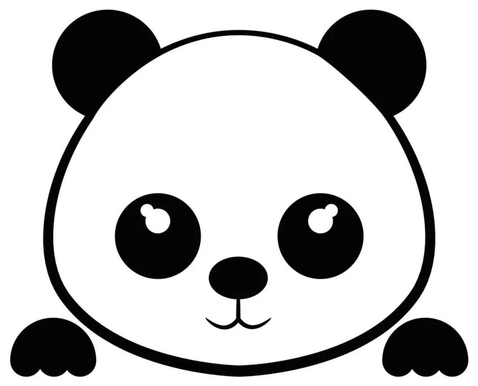 Samolepka Ambiance Panda Plug