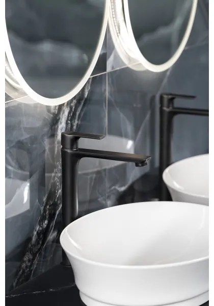 Sapho - Umývadlová batéria PAX 31,5 cm matná čierna