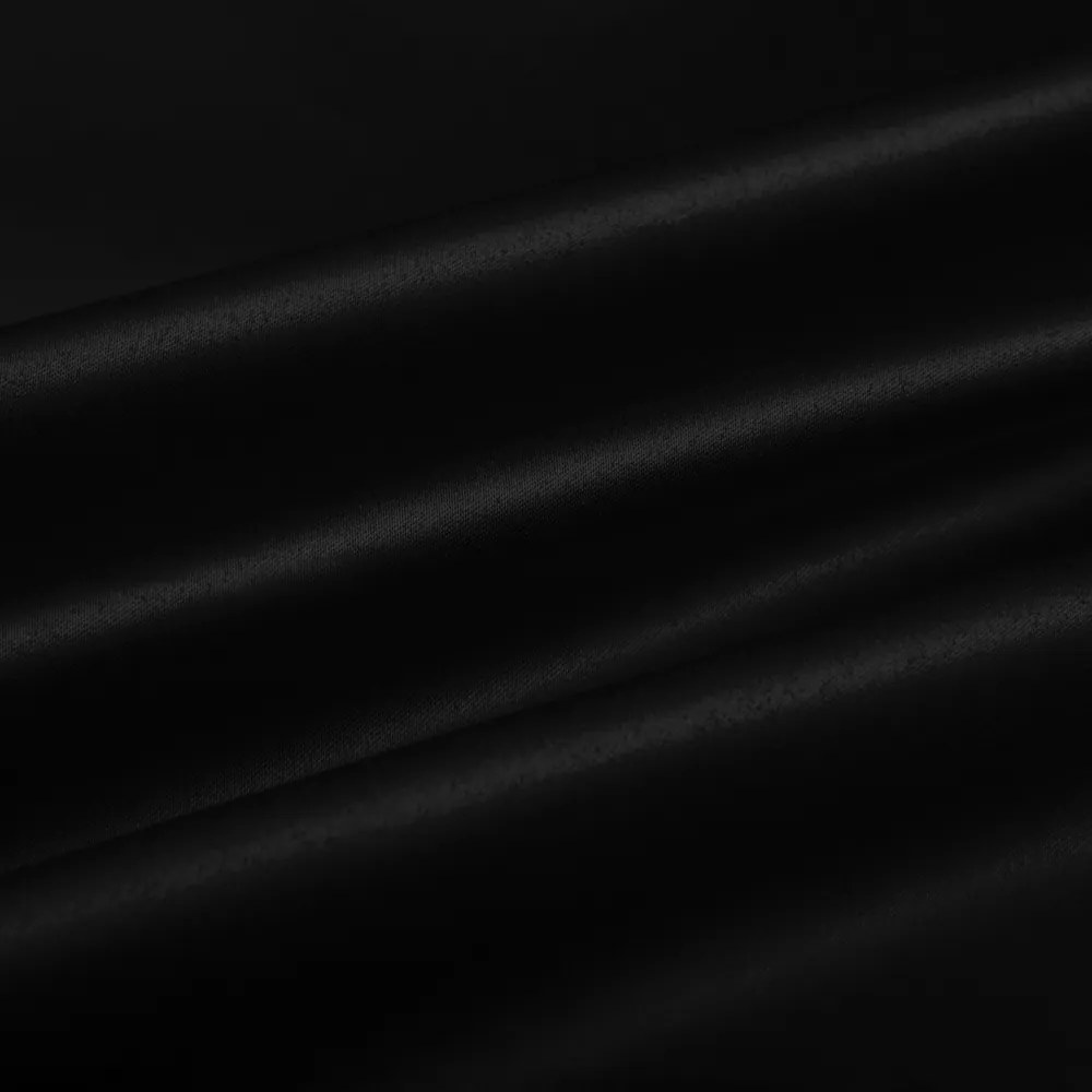 Biante Teflónový oválny obrus TF-108 Čierny bez vzoru 50x100 cm