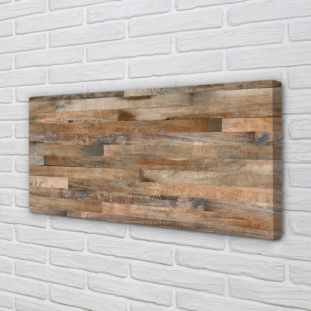 Obraz canvas Dosky drevené dosky 125x50 cm