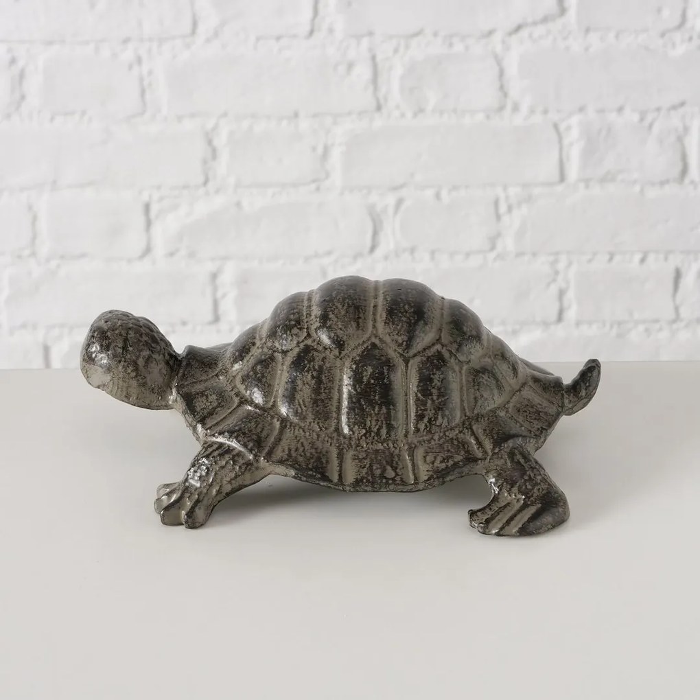 BOLTZE Záhradná liatinová figúrka Trully2, 6x21 cm, hnedá