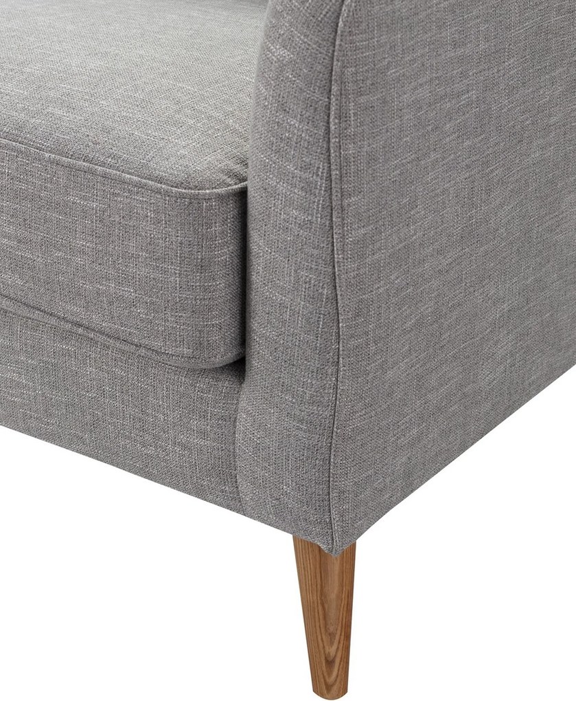 Pohovka Venuste grey linen pre 2 osoby
