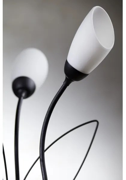 Jupiter 2065 - Stolová lampa GLORIOSA 3xG9/14W/230V čierna