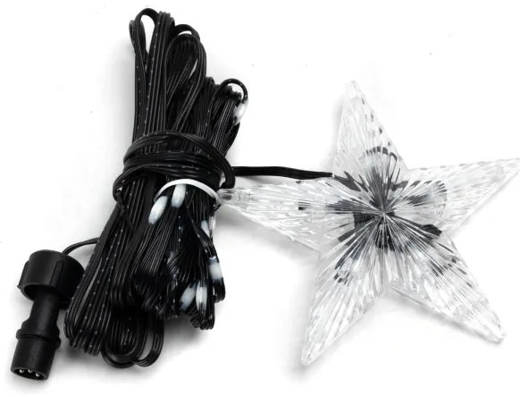 Aigostar - LED RGBICW vonkajšia vianočná svetelná reťaz 50×LED / 10 W / 230 V / 5 m / IP44 + diaľkové ovládanie