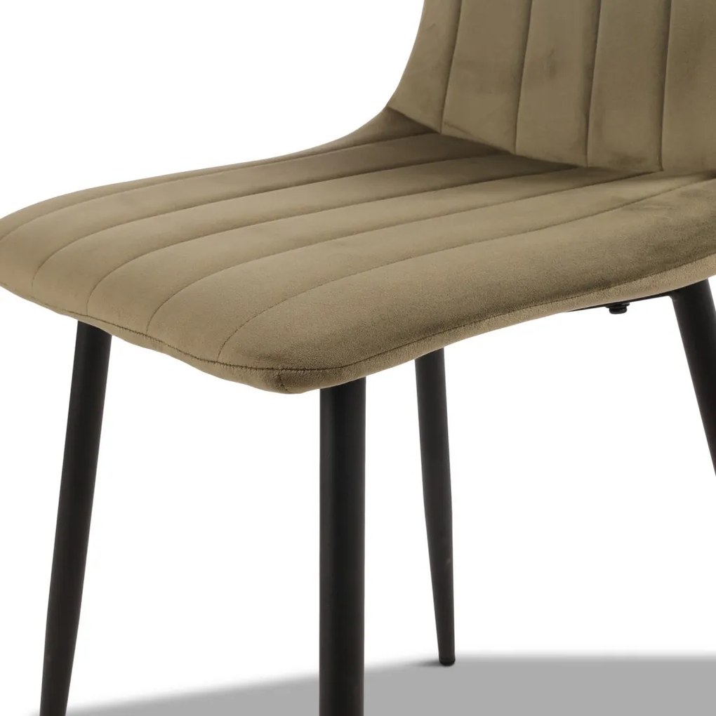 Jedálenská stolička Harry, svetlo zelená látka