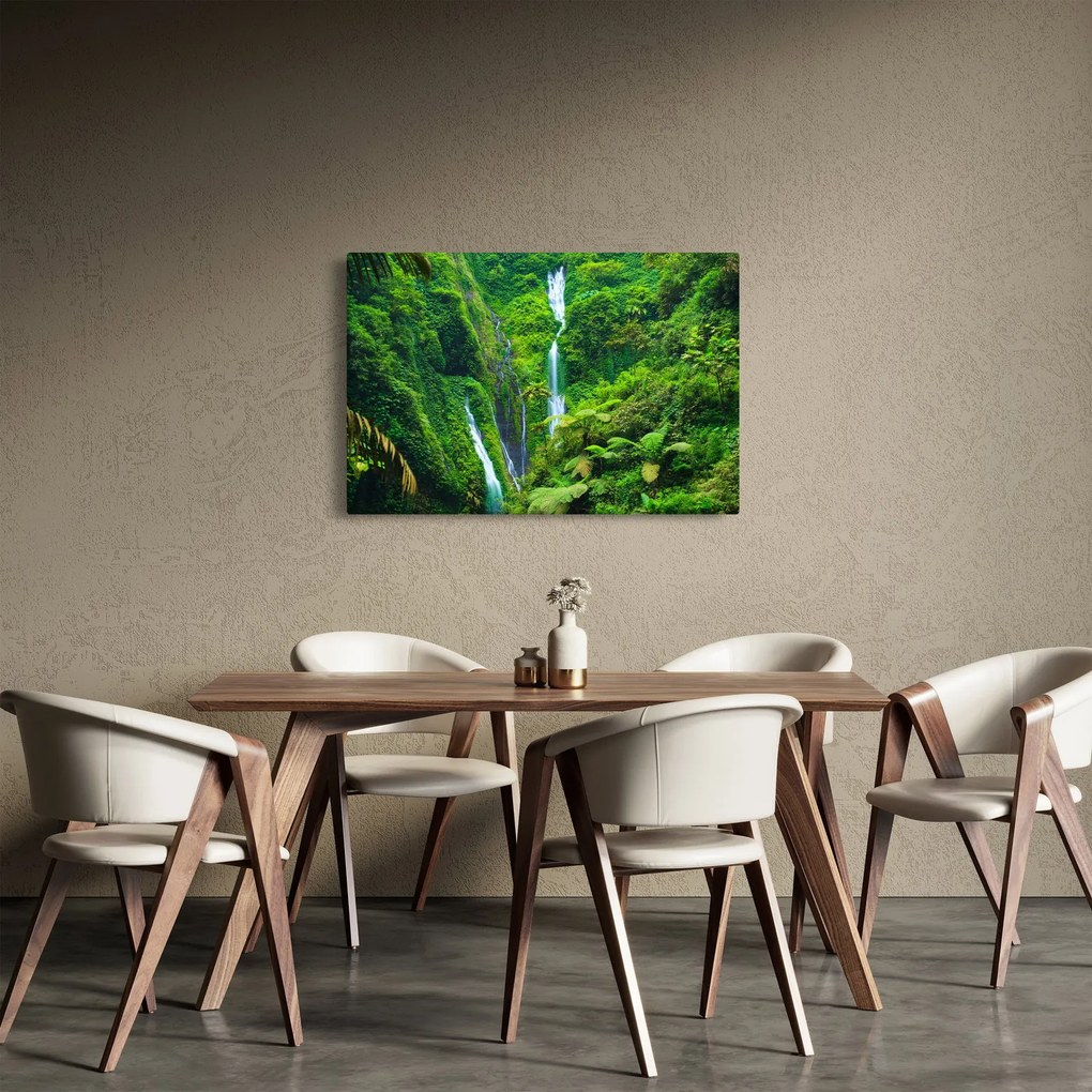 Obraz - Vodopády Madakaripura, východná Java, Indonézia (90x60 cm)