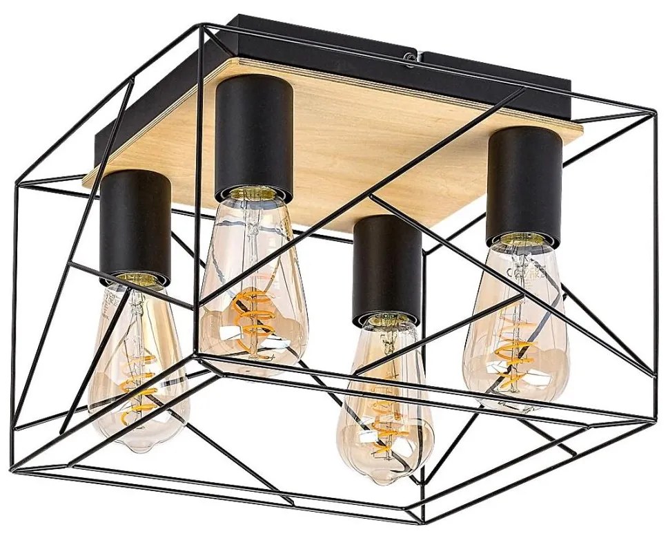 Rabalux 71024 - Stropné svietidlo BOIRE 4xE27/40W/230V