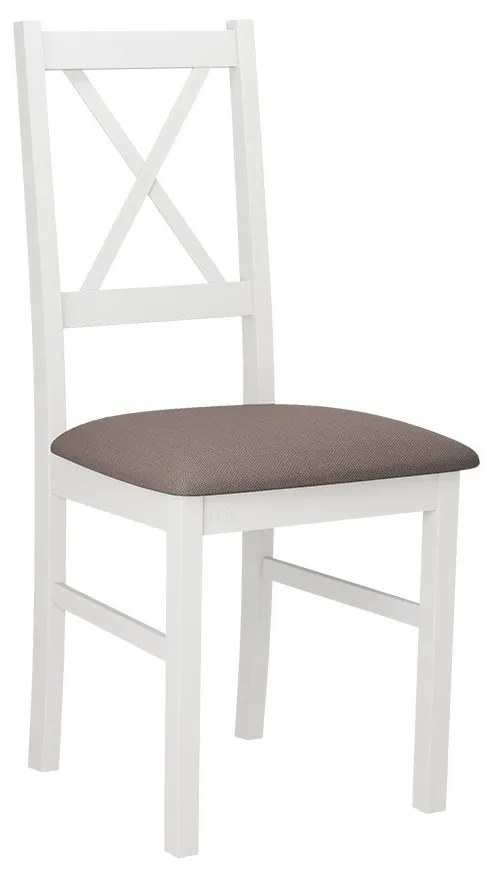 Stolička Zefir X, Morenie: biela, Poťahové látky: Zetta 297