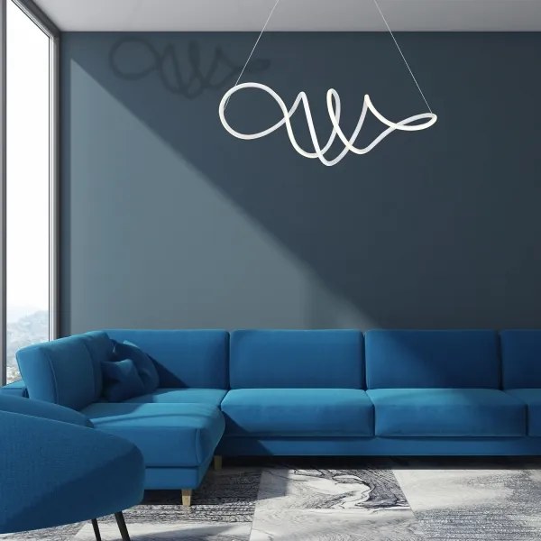 LED Luster na lanku LOCA LED/50W/230V