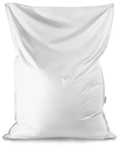 Vankúš na sedenie biely nylon