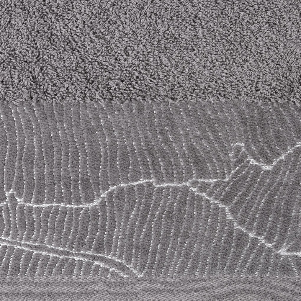 BAVLNENÝ UTERÁK METALIC5 50X90 CM SIVÁ