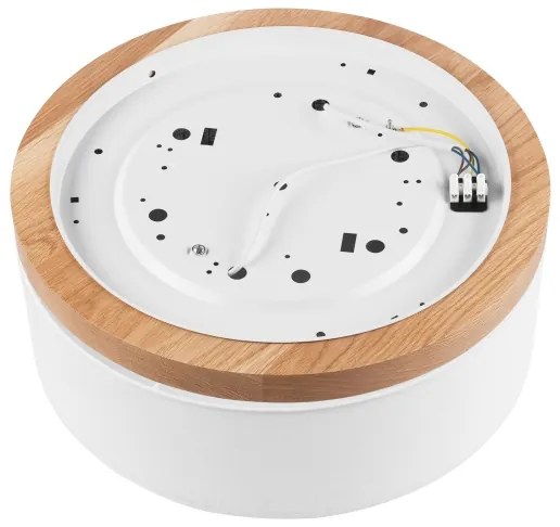 Brilagi - LED Stropné svietidlo BELLADONNA 2xE27/15W/230V pr. 40 cm biela/dub