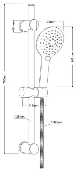 Schütte Sprchová súprava Raven (100335869)