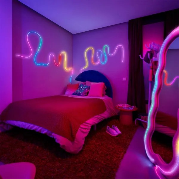 Philips -LED Stmievateľný pás SMART NEON FLEX 10m LED/45W/230V 2700/6500K Wi-Fi