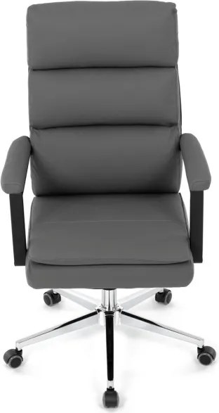 Kancelárska stolička sivá KA-D8104 GREY