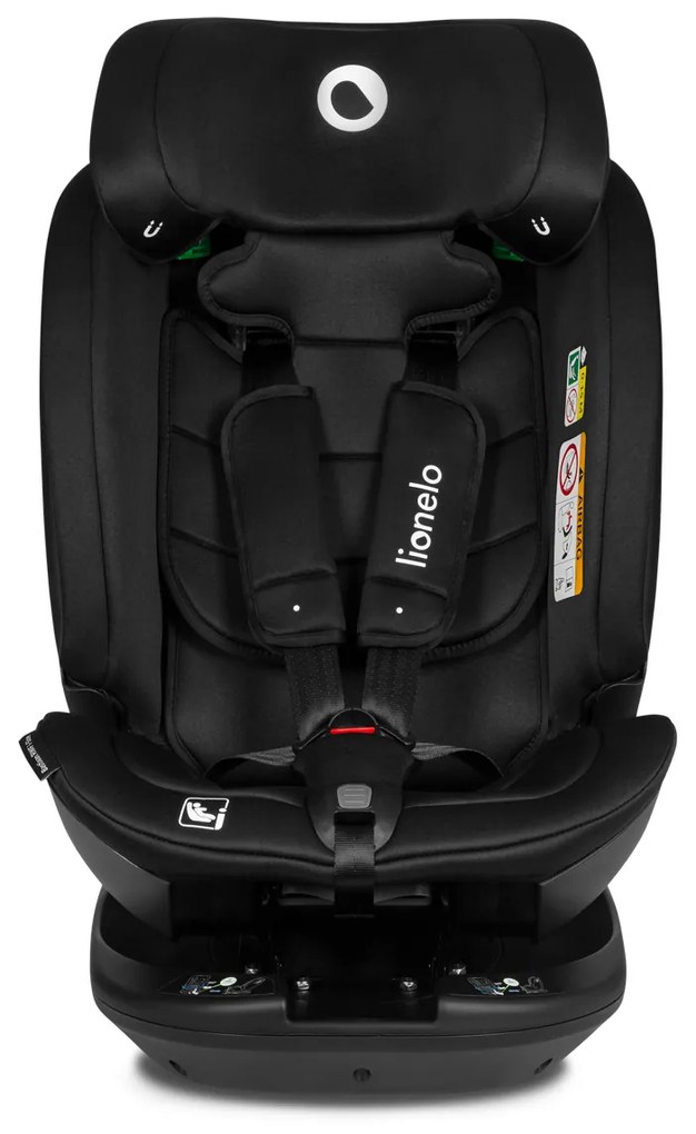 Autosedačka Lionelo Bastiaan RWF i-size 40-150 cm 0-36 KG Farba: Black Carbon
