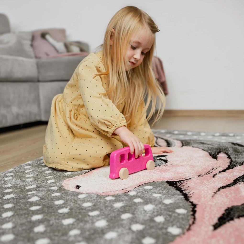 Ayyildiz koberce Kusový koberec Kids 590 pink - 160x230 cm